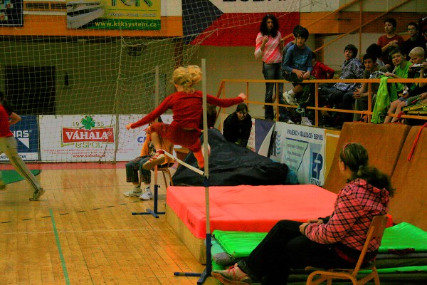 Vánoční laťka 2009 hala Zubří