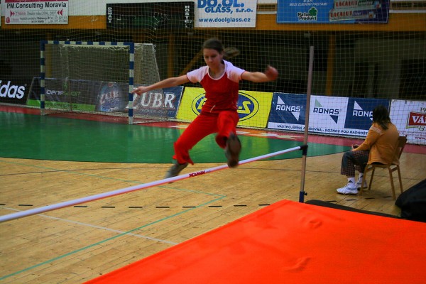 Vánoční laťka 2009 hala Zubří