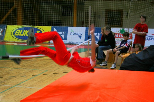 Vánoční laťka 2009 hala Zubří