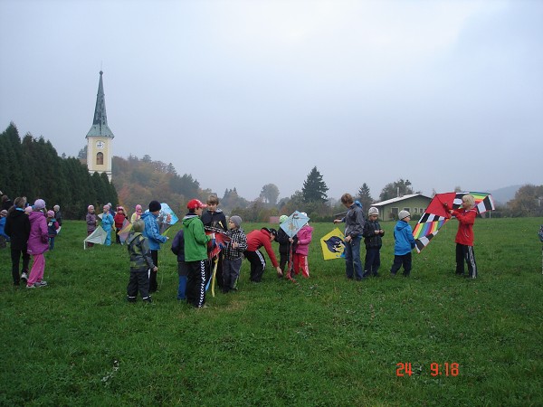 Pobyt v přírodě - Drakování